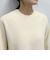 ペプラムシルエットニットプルオーバー