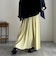 シルキーレーヨンフレアスカート