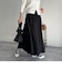 シルキーレーヨンフレアスカート