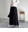 シルキーレーヨンフレアスカート