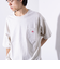 【KELTY×GLOSTER】別注ワンポイント ポケットTシャツ ワンポイントワッペン