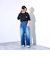 【KELTY×GLOSTER】別注ワンポイント ポケットTシャツ ワンポイントワッペン