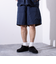 【TAION/タイオン】ミリタリー リバーシブル ワイドショーツ ショートパンツ ユニセックス