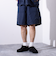 【TAION/タイオン】ミリタリー リバーシブル ワイドショーツ ショートパンツ ユニセックス
