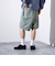 【TAION/タイオン】ミリタリー リバーシブル ワイドショーツ ショートパンツ ユニセックス