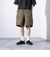 【TAION/タイオン】ミリタリー リバーシブル ワイドショーツ ショートパンツ ユニセックス