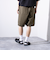 【TAION/タイオン】ミリタリー リバーシブル ワイドショーツ ショートパンツ ユニセックス