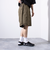 【TAION/タイオン】ミリタリー リバーシブル ワイドショーツ ショートパンツ ユニセックス
