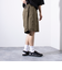 【TAION/タイオン】ミリタリー リバーシブル ワイドショーツ ショートパンツ ユニセックス