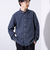 【GLOSTER/グロスター】リネンライクキャンバス チビ衿ボタンダウンシャツ