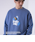 【SESAME STREET】meets【GLOSTER】クルーネック  プリントスウェット