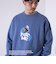 【SESAME STREET】meets【GLOSTER】クルーネック  プリントスウェット