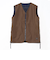 【TAION/タイオン】MILITARY REVERSIBLE V NECK VEST