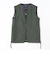 【TAION/タイオン】MILITARY REVERSIBLE V NECK VEST