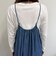 ライトオンスデニムシャーリングキャミワンピース