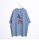 【Disney】【TOM&JERRY】ピグメント/ラグランスリーブ プリントTシャツ