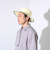 【GLOSTER】CODE LONG BRIM STRAW HAT ハット 麦わら カンカン帽