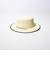 【GLOSTER】CODE LONG BRIM STRAW HAT ハット 麦わら カンカン帽