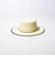 【GLOSTER】CODE LONG BRIM STRAW HAT ハット 麦わら カンカン帽