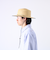 【GLOSTER】CODE LONG BRIM STRAW HAT ハット 麦わら カンカン帽