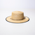 【GLOSTER】CODE LONG BRIM STRAW HAT ハット 麦わら カンカン帽