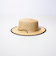 【GLOSTER】CODE LONG BRIM STRAW HAT ハット 麦わら カンカン帽