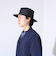 【GLOSTER】CODE LONG BRIM STRAW HAT ハット 麦わら カンカン帽