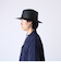 【GLOSTER】CODE LONG BRIM STRAW HAT ハット 麦わら カンカン帽