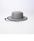 【GLOSTER】CODE LONG BRIM STRAW HAT ハット 麦わら カンカン帽
