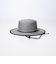 【GLOSTER】CODE LONG BRIM STRAW HAT ハット 麦わら カンカン帽