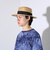 【GLOSTER/グロスター】SWICH BOATHER HAT ハット 麦わら カンカン帽