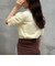 【WEB限定カラーあり】コットンリップルハート刺繍ブラウス