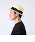 【GLOSTER/グロスター】STRAW BOATER HAT ストローハット 麦わら カンカン帽