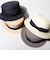 【GLOSTER/グロスター】STRAW BOATER HAT ストローハット 麦わら カンカン帽