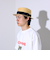 【GLOSTER/グロスター】STRAW BOATER HAT ストローハット 麦わら カンカン帽