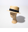 【GLOSTER/グロスター】STRAW BOATER HAT ストローハット 麦わら カンカン帽