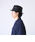 【GLOSTER/グロスター】STRAW BOATER HAT ストローハット 麦わら カンカン帽