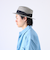 【GLOSTER/グロスター】STRAW BOATER HAT ストローハット 麦わら カンカン帽