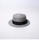 【GLOSTER/グロスター】STRAW BOATER HAT ストローハット 麦わら カンカン帽