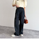 【低身長サイズ34有り】チノタックパンツ
