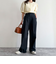 【低身長サイズ34有り】チノタックパンツ