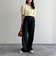 【低身長サイズ34有り】チノタックパンツ