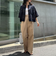 【低身長サイズ34有り】チノタックパンツ