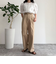 【低身長サイズ34有り】チノタックパンツ