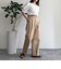 【低身長サイズ34有り】チノタックパンツ