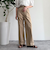 【低身長サイズ34有り】チノタックパンツ
