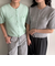 テープヤーン半袖ニットジャケット