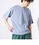 【GLOSTER/グロスター】裾ドロスト 機能素材Tシャツ 無地T ショートスリーブ