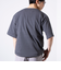 【GLOSTER/グロスター】裾ドロスト 機能素材Tシャツ 無地T ショートスリーブ