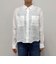 LINEN100クロップドシャツ